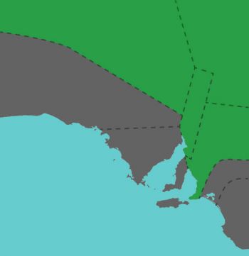 Map of regions: Central Districts, Mt Lofty Ranges & Adelaide Plains, Flinders Ranges, North East, North West